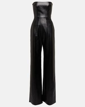 Alex Perry Strapless Jumpsuit - Black