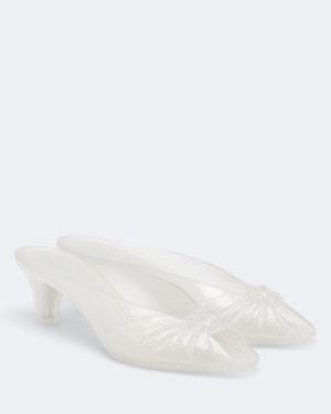 Chloé Mules Jelly - Blanc