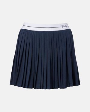 Varley Clemency Pleated Tennis Skirt - Blue