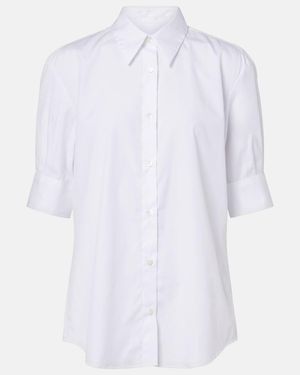 Dries Van Noten Cotton Poplin Shirt - White