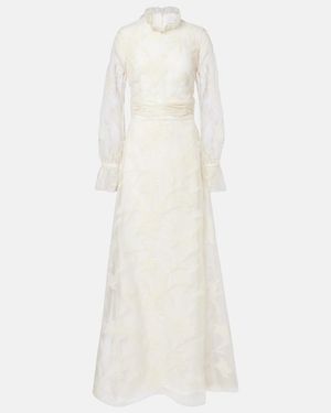 Markarian Bridal Adeline Silk Organza Gown - White