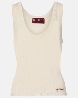 Women's Gucci Sleeveless and tank tops | Lyst