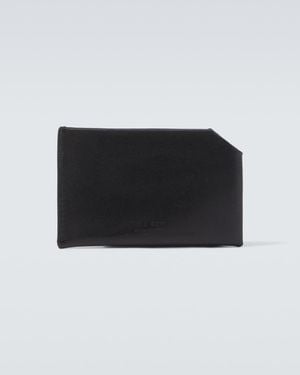 The Row Leather Wallet - Black