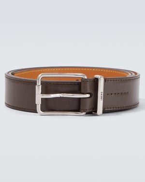 Loewe Ceinture En Cuir - Marron