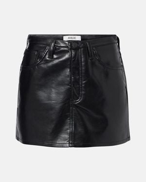 Agolde Keira Miniskirt - Black