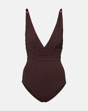 Melissa Odabash Badeanzug Panarea - Lila