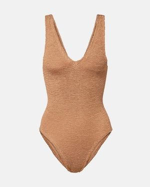 Hunza G Sadie Swimsuit - Brown