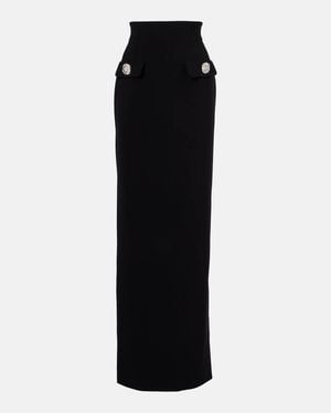 Costarellos Embellished Maxi Skirt - Black