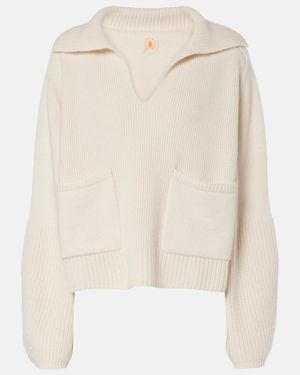 Jardin Des Orangers Cashmere Polo Jumper - Natural