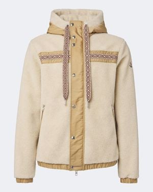 Moncler Veste En Polaire - Neutre