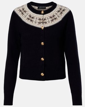 Nili Lotan Cardigan Josefa Aus Kaschmir - Schwarz