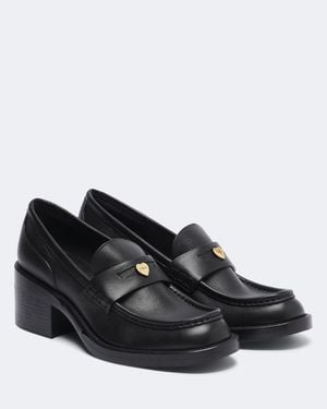 Chloé Loafer-Pumps Dakota Aus Leder - Schwarz