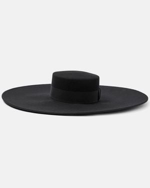 Nina Ricci Wool Hat - Black