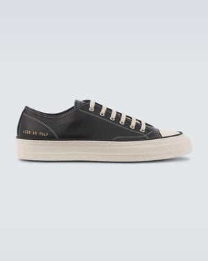 Common Projects Sneakers Tournament Aus Leder - Schwarz