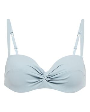 Karla Colletto Basics Bikini Top - Blue