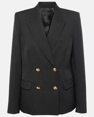 Nili Lotan Veda Virgin Wool Jacket - Black
