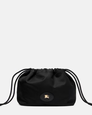 Burberry Wendbares Etui Mit Leder - Schwarz