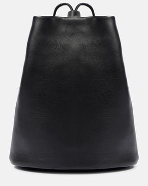 The Row Joe Leather Backpack - Black