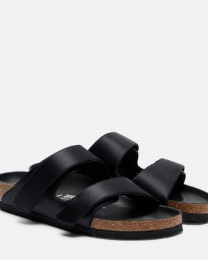 Birkenstock X Danielle Frankel Arizona Satin Sandals - Black