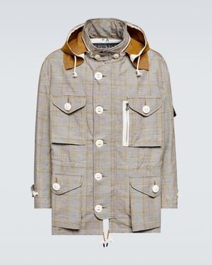 Junya Watanabe Cotton Field Jacket - Grey