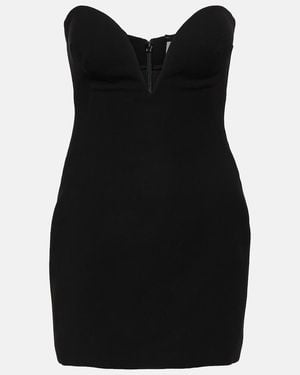 Monot Crepe Minidress - Black