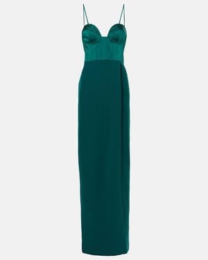Safiyaa Leonal Gown - Green