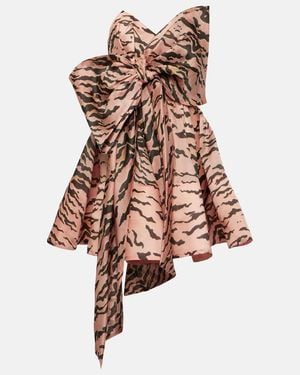 Zimmermann Matchmaker Silk Mini Dress - Pink