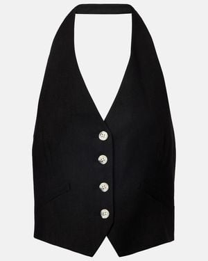 Veronica Beard Arabella Vest - Black