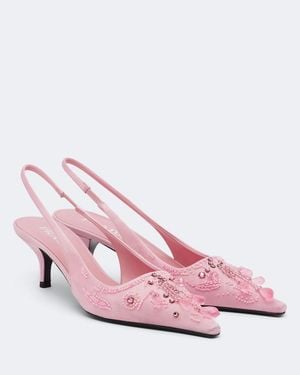 Prada Pumps Slingback - Rosa