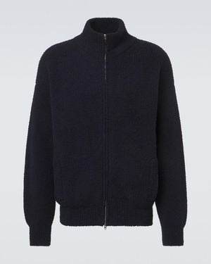 Umit Benan Cardigan Suvretta Aus Einem Wollgemisch - Blau