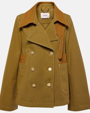 Dorothee Schumacher Sporty Sophistication Cotton Jacket - Green