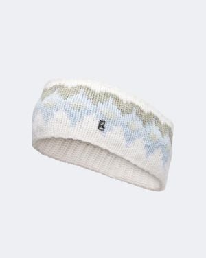 Bogner Loca Jacquard Cashmere Headband - White