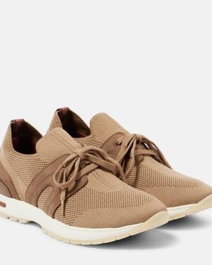 Loro Piana 360 Flexy Walk Sneakers - Brown