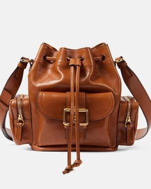 Chloé Bucket Bag Camera Aus Leder - Braun