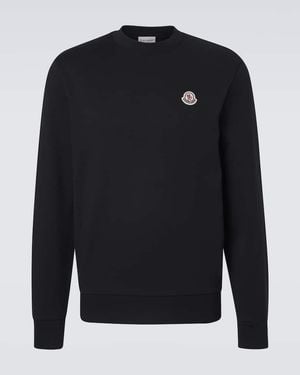Moncler Archivio Cotton Jersey Sweatshirt - Blue
