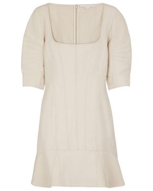Stella McCartney Angelina Minidress - Natural