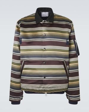 Sacai Blouson - Schwarz