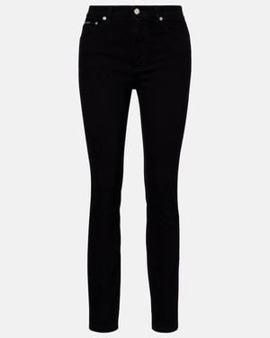 Dolce & Gabbana Mid-Rise Skinny Jeans - Black