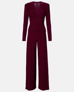 Norma Kamali Jersey Jumpsuit - Purple
