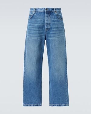 Loewe Mid-Rise Straight Jeans - Blue