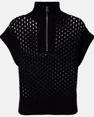 Varley Gaines Cotton Sweater - Black