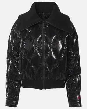 Perfect Moment Carving Quilted Down Ski Jacket - Black