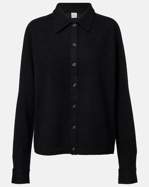 TOTEME Cashmere Cardigan - Black