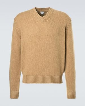 Bottega Veneta Cashmere Jumper - Natural