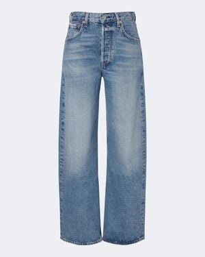 Citizens of Humanity Ayla Faded Wide-Leg Jeans - Blue