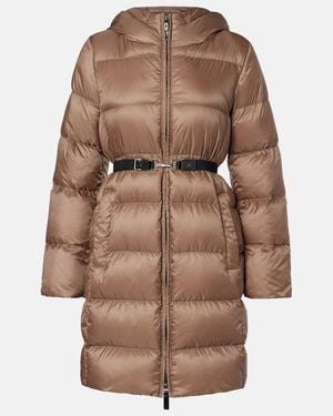 Max Mara The Cube Daunenmantel Seipar - Braun