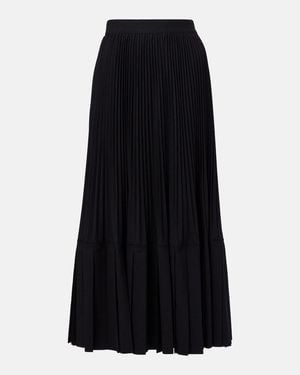 Junya Watanabe Maxirock Aus Einem Wollgemisch - Schwarz