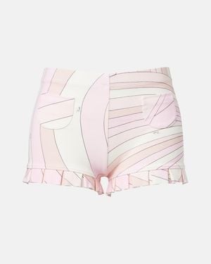 PUCCI Iride Jersey Shorts - Pink