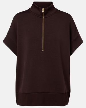 Varley Ritchie Half-Zip Sweater - Brown
