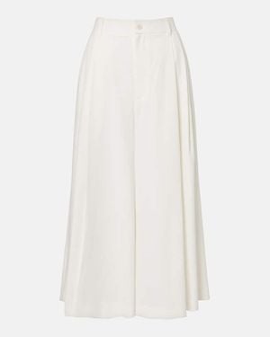 Ralph Lauren Silk Culottes - White